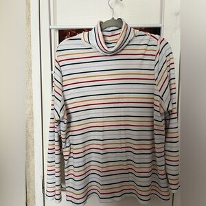 Old Navy striped turtleneck